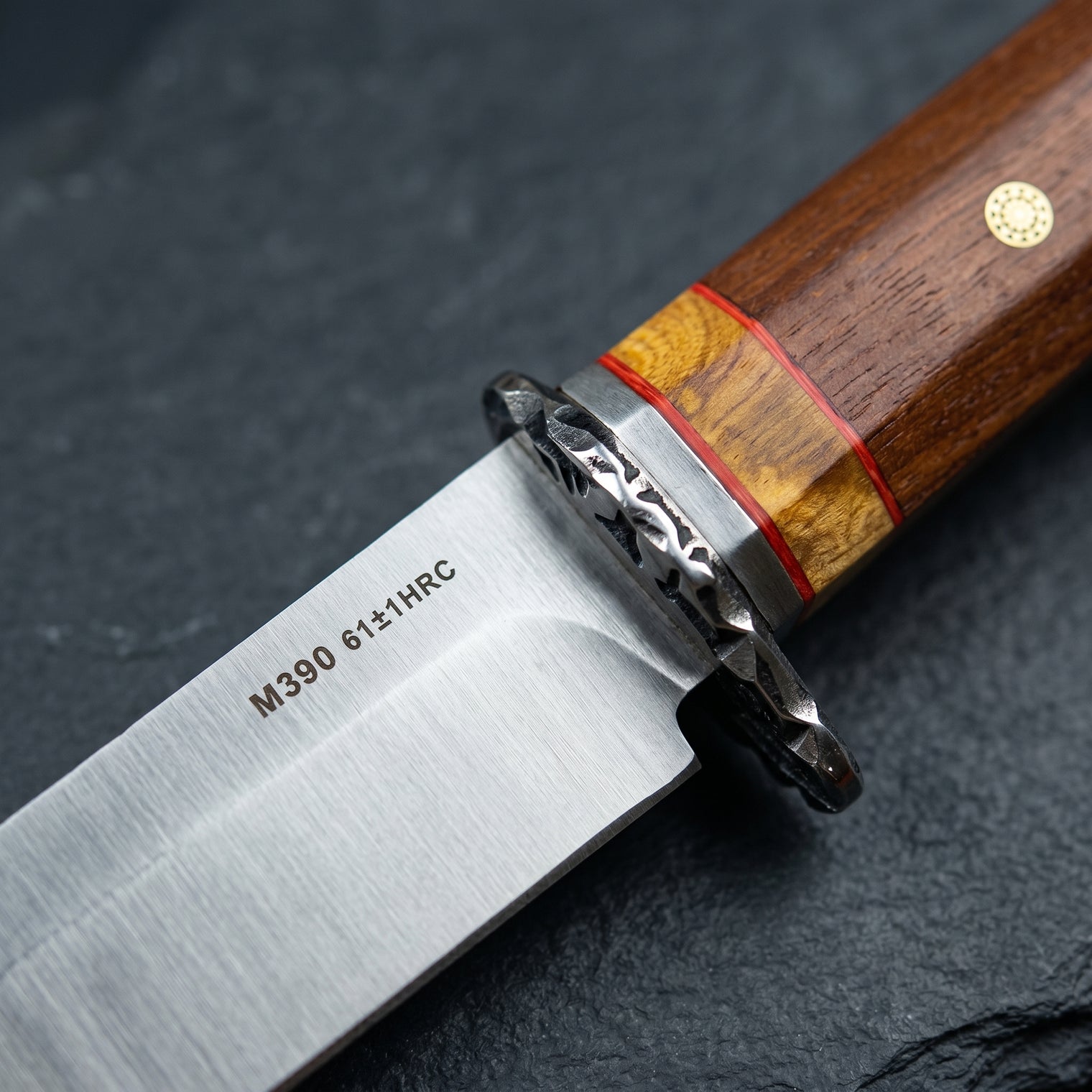 Damascus Outdoor Fixed Blade: Yamatai Tactical Pocket Knife 6884 – Outdoor Camping, EDCHandcrafted Knife, Collectible, Gift, Display, Artistic Forged Gift Edition, Outdoor Handcrafted