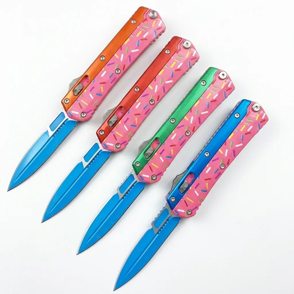 Spring Automatic Knife Micro Collectible OTF Gift - 6943