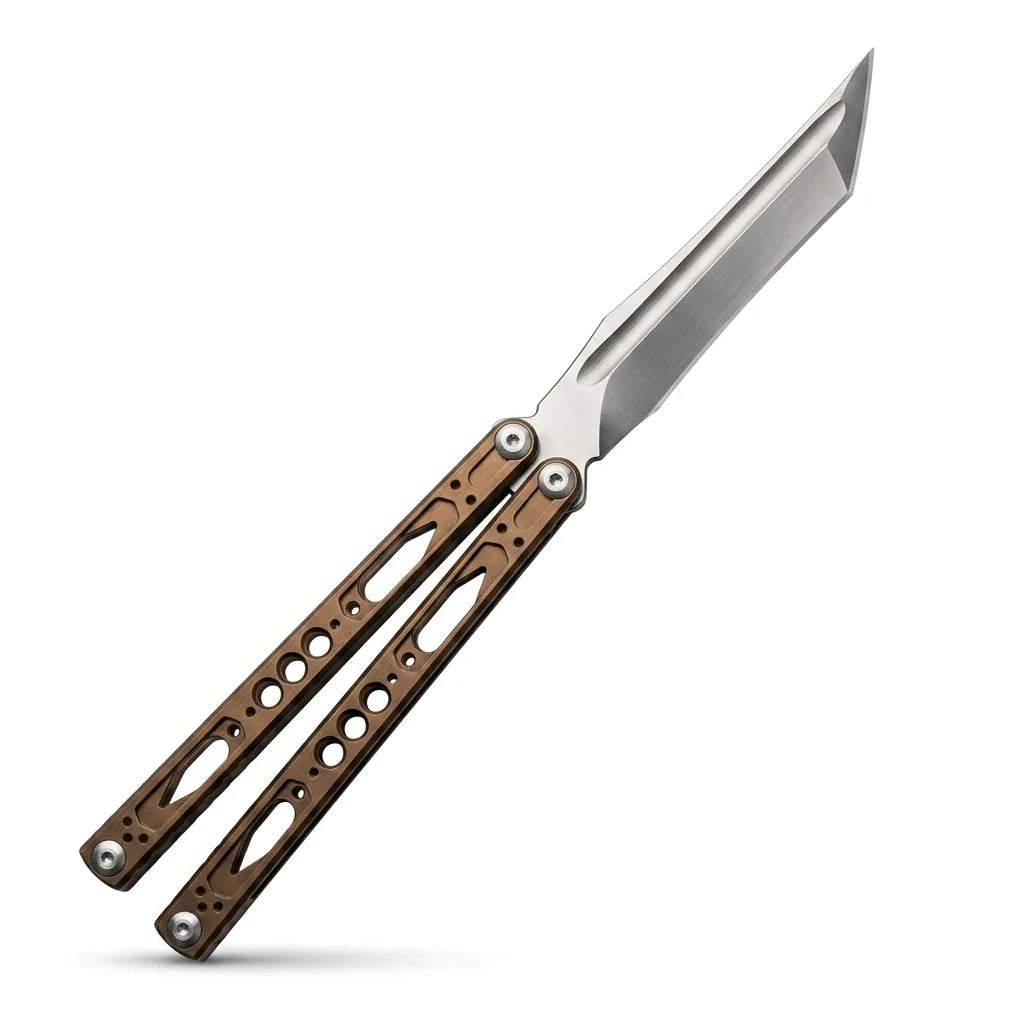 Balisong Butterfly Knife Mag Flip Trick Collectible - 6608