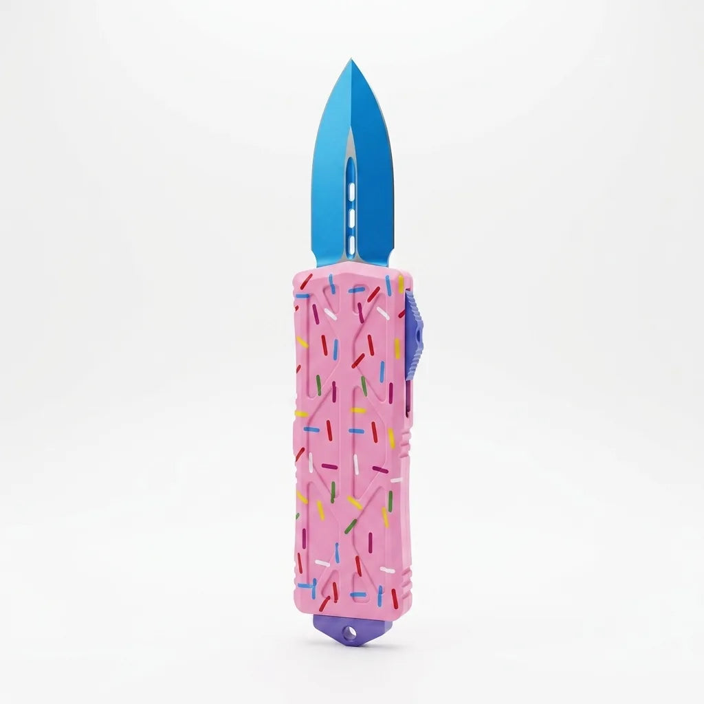 Spring Automatic Knife Micro Collectible OTF Gift - 6072