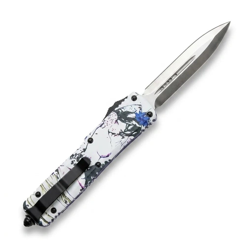 Spring Automatic Knife Micro Collectible OTF Gift - 7158