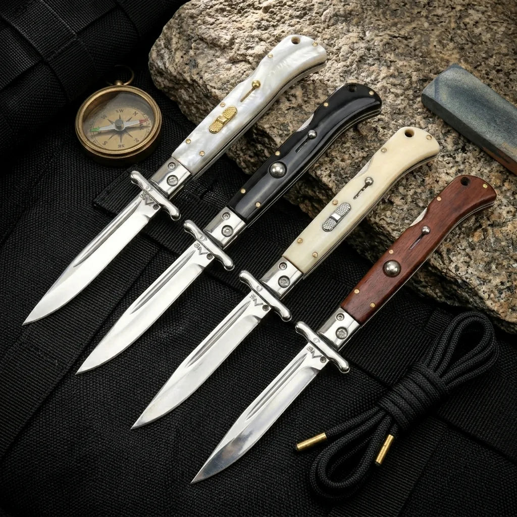 Spring Automatic Knife 9-inc Collectible OTF Gift - 5749