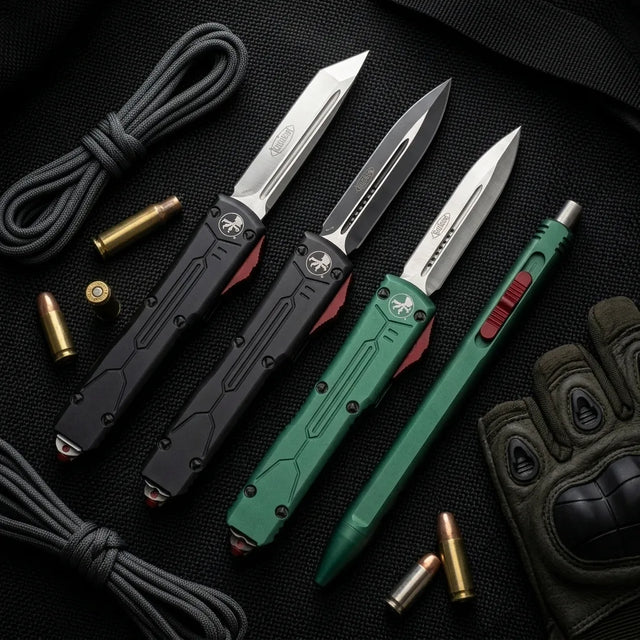 Spring Automatic Knife Micro Collectible OTF Gift - 6305