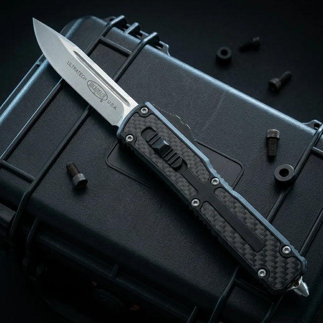 Spring Automatic Knife Micro Collectible OTF Gift - 6618