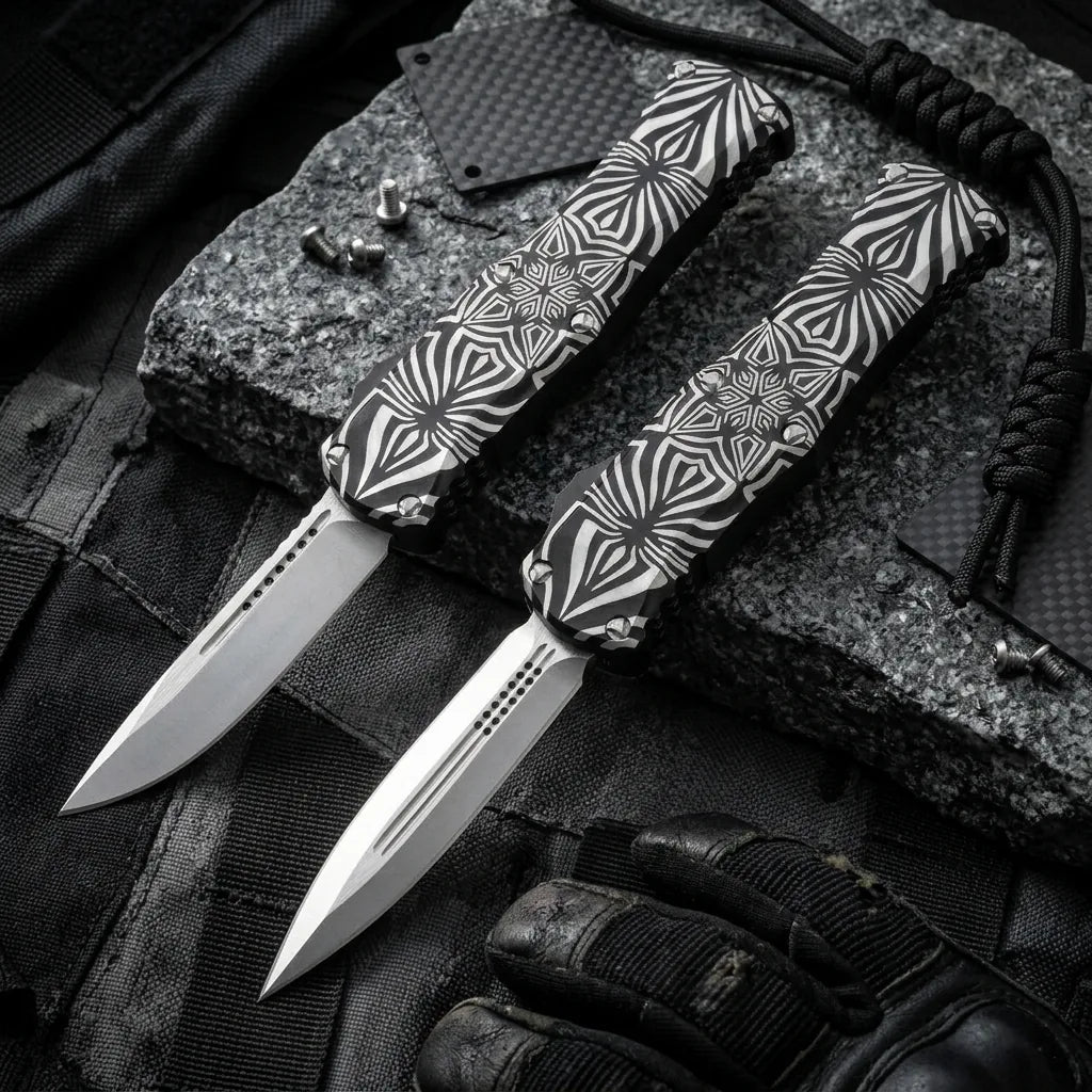 Spring Automatic Knife Ameri Collectible OTF Gift - 7209