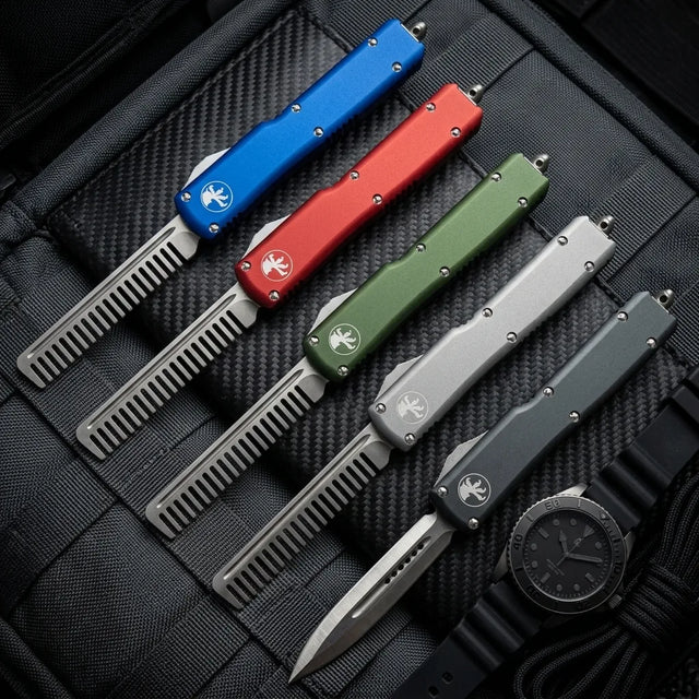 Spring Automatic Knife Micro Collectible OTF Gift - 6834