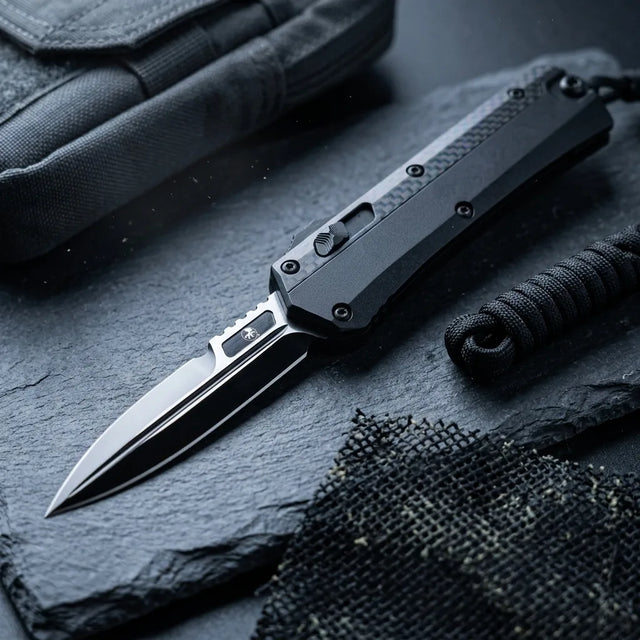 Spring Automatic Knife Micro Collectible OTF Gift - 6200