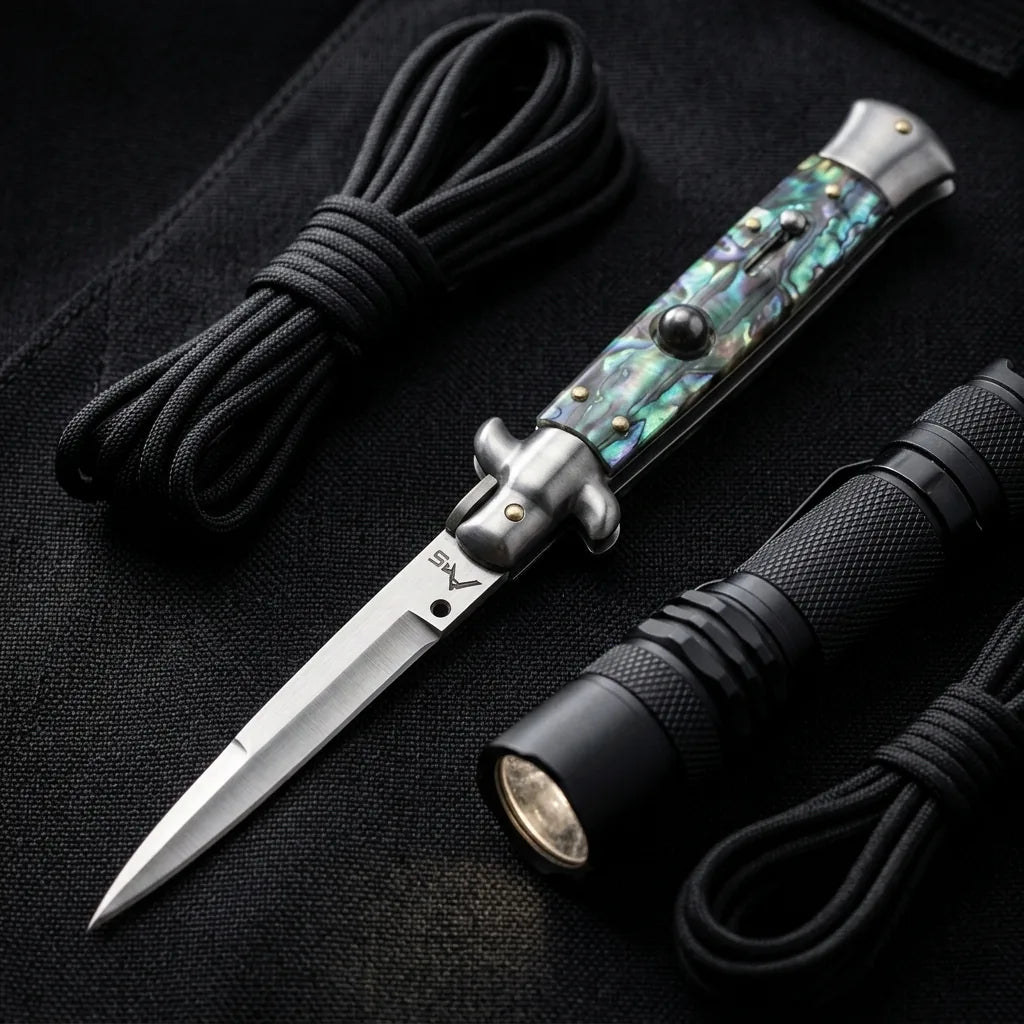 Spring Automatic Knife 9-inc Collectible OTF Gift - 4368
