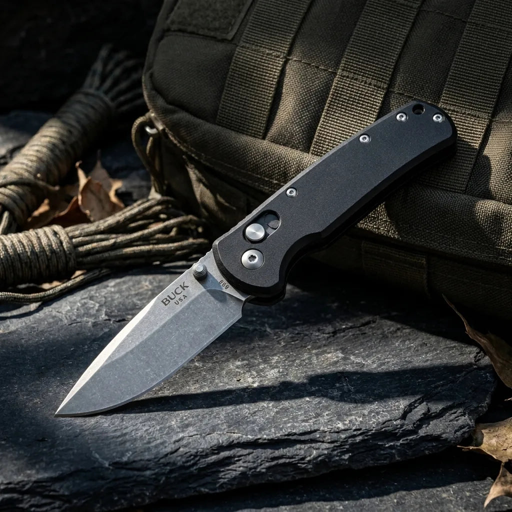 Spring Automatic Knife 839GY Collectible OTF Gift - 7075
