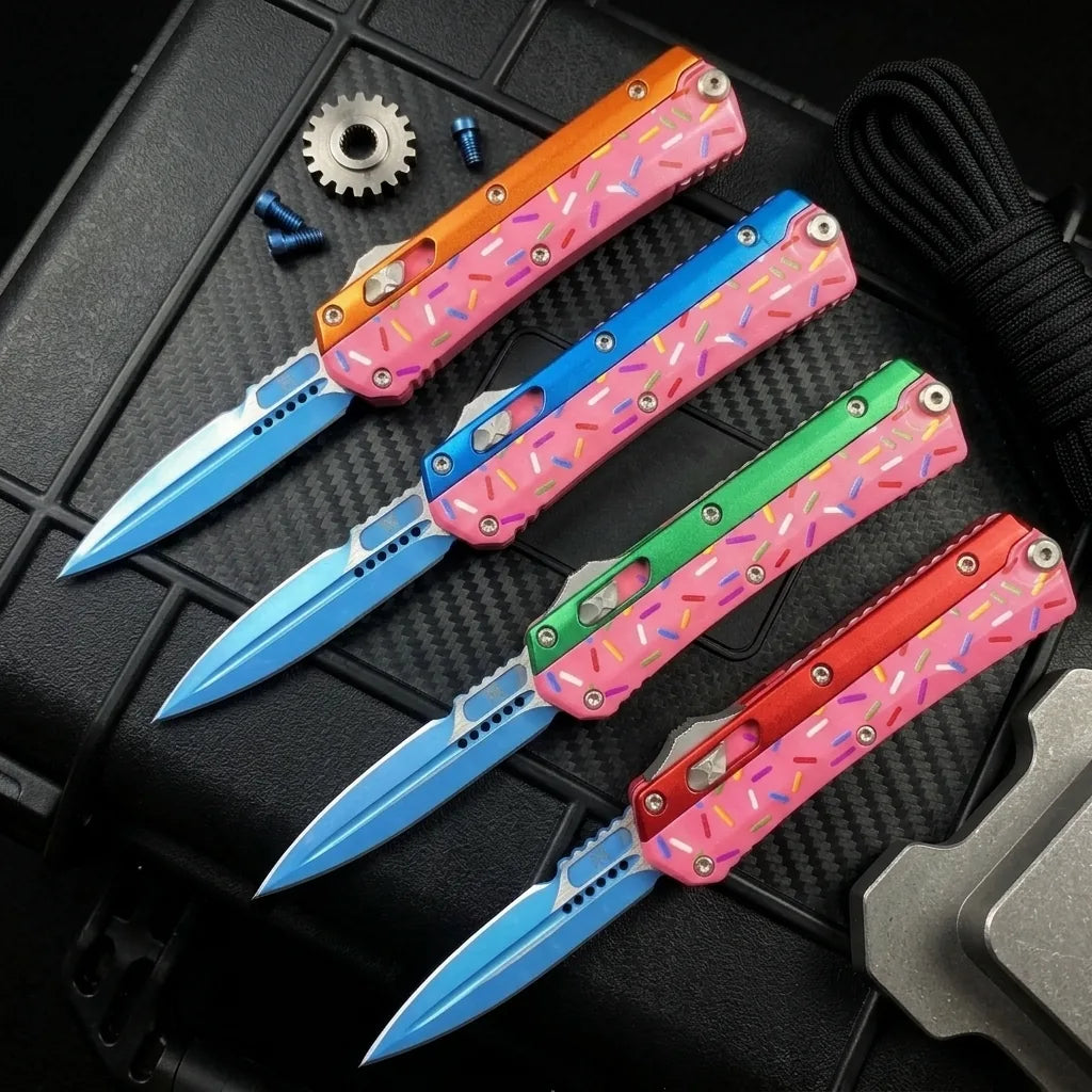 Spring Automatic Knife Mini Collectible OTF Gift - 6936