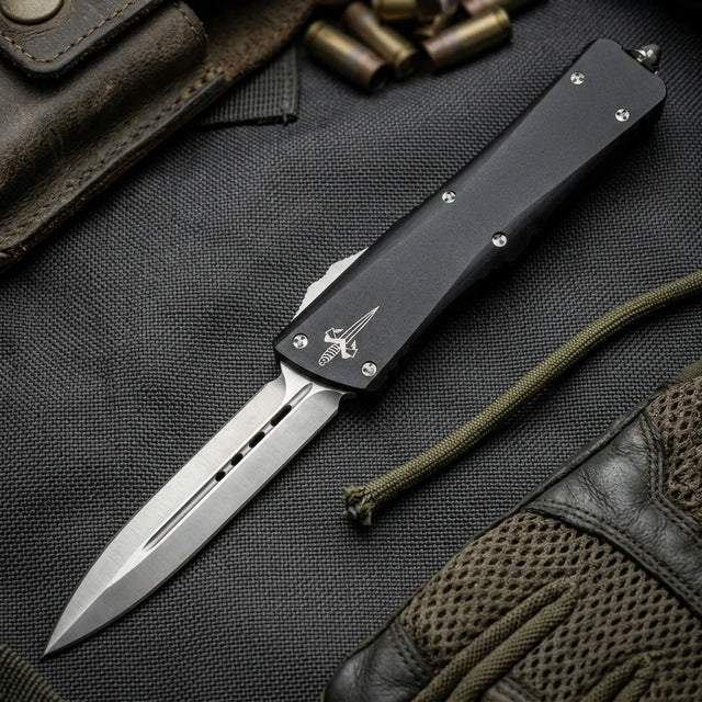Spring Automatic Knife Micro Collectible OTF Gift - 4183