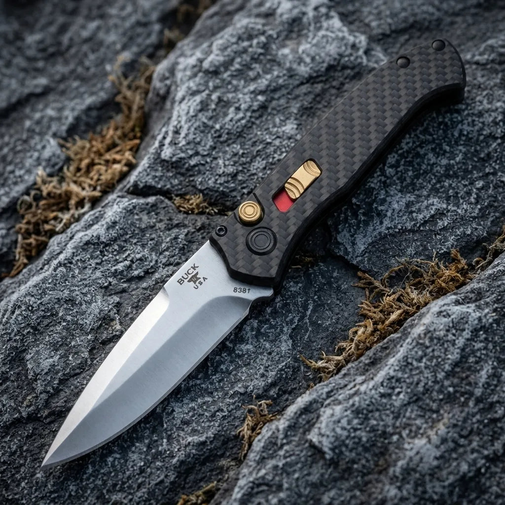 Spring Automatic Knife BUCK Collectible OTF Gift - 7225