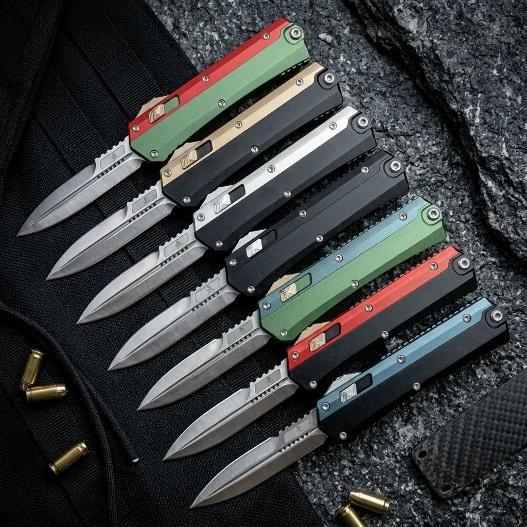 Spring Automatic Knife Micro Collectible OTF Gift - 6850