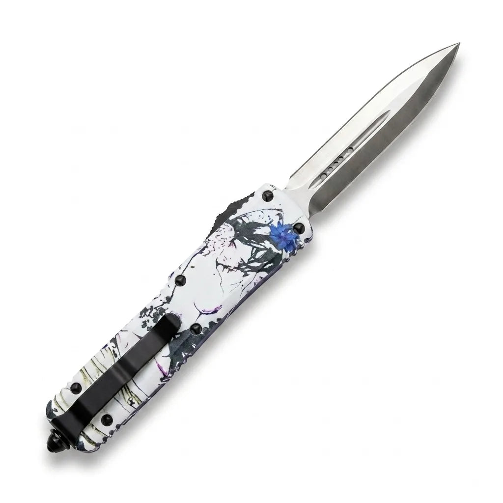Spring Automatic Knife Micro Collectible OTF Gift - 7158