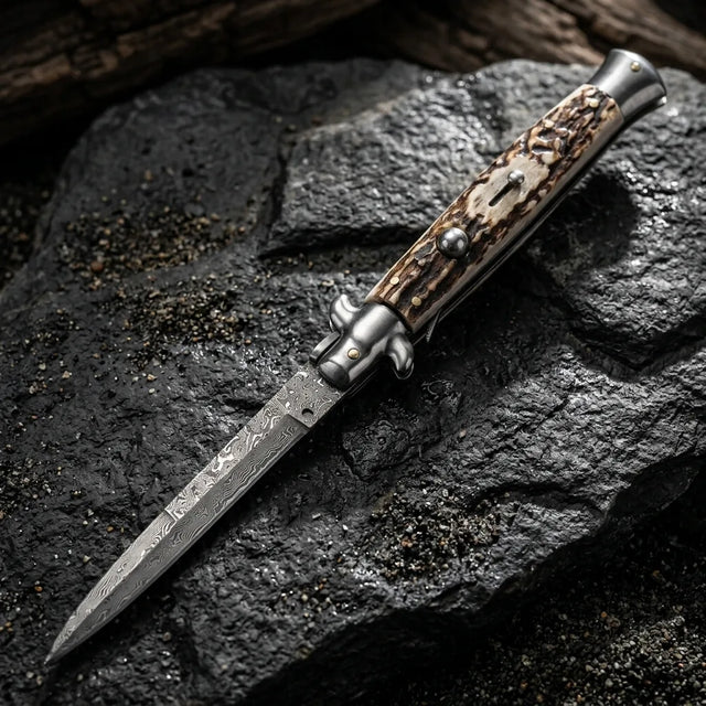 Spring Automatic Knife Damas Collectible OTF Gift - 5086