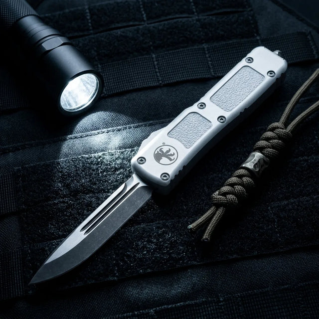 Spring Automatic Knife Micro Collectible OTF Gift - 6836