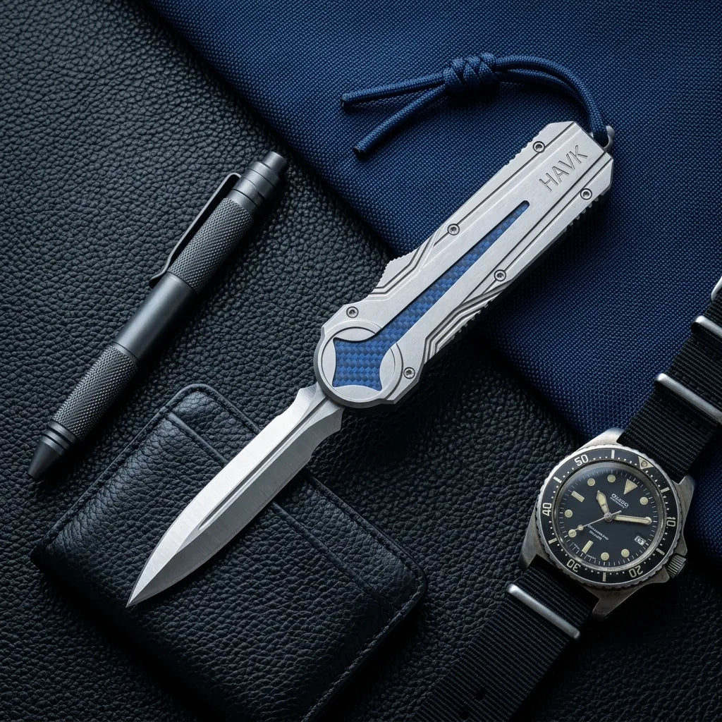 Spring Automatic Knife Polar Collectible OTF Gift - 7233
