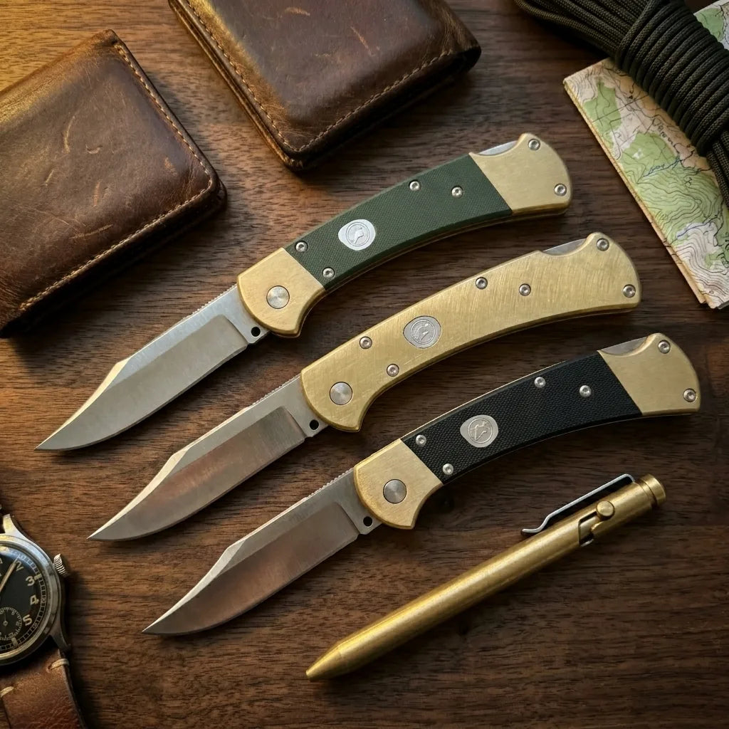 Spring Automatic Knife 112-P Collectible OTF Gift - 7107