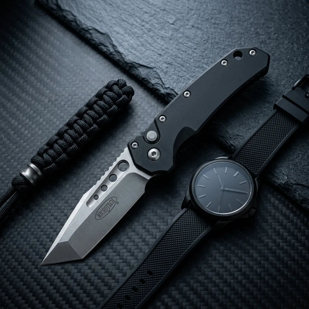 Spring Automatic Knife Ameri Collectible OTF Gift - 6998