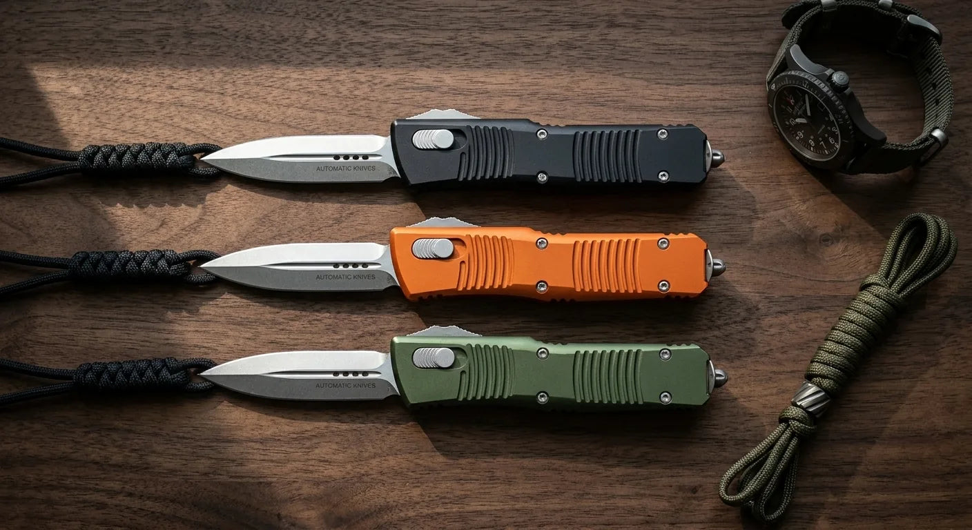 Spring Automatic Knife Ameri Collectible OTF Gift - 4200