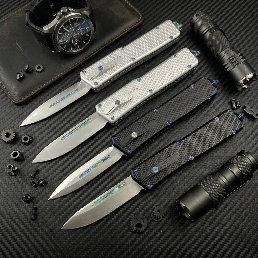 Spring Automatic Knife Micro Collectible OTF Gift - 6559