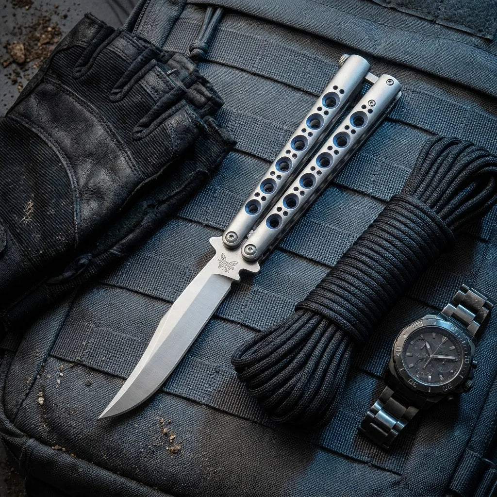 Balisong Butterfly Knife Cla Flip Trick Collectible - 3345