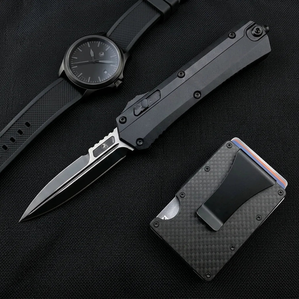 Spring Automatic Knife Micro Collectible OTF Gift - 6199
