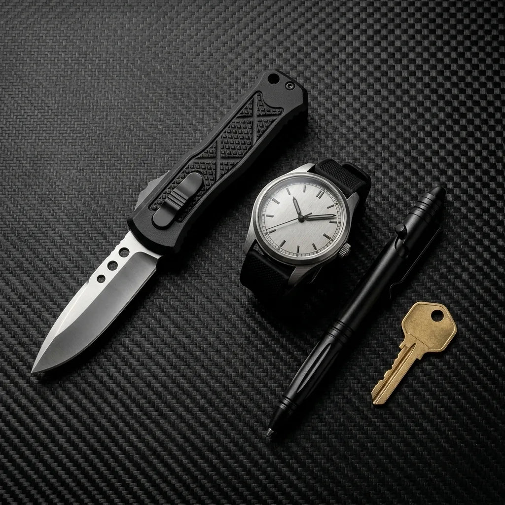 Spring Automatic Knife Micro Collectible OTF Gift - 7071