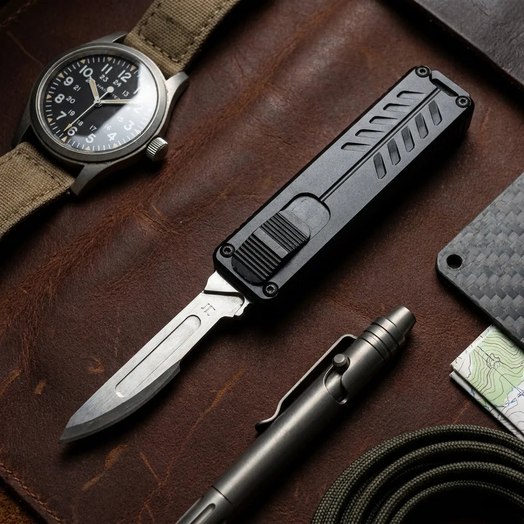 Spring Automatic Knife The b Collectible OTF Gift - 6979