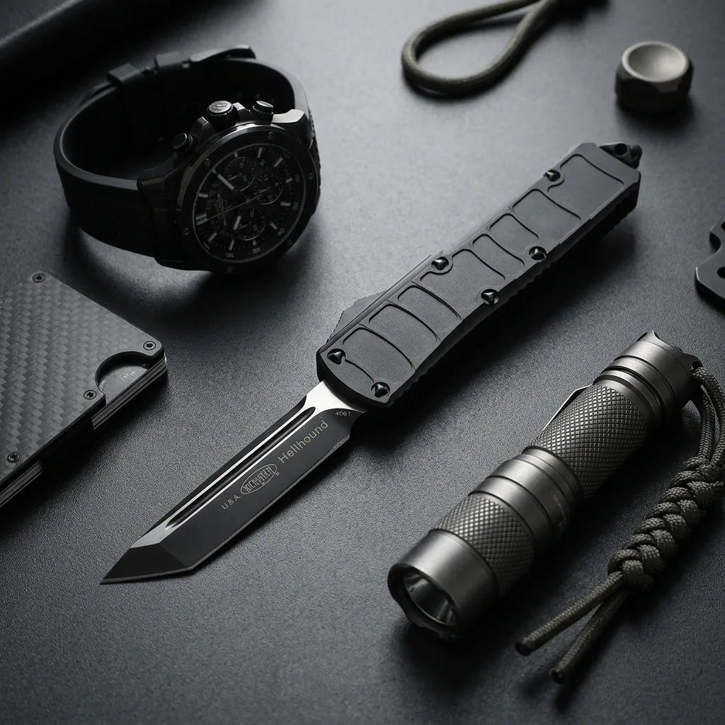 Spring Automatic Knife Micro Collectible OTF Gift - 5606