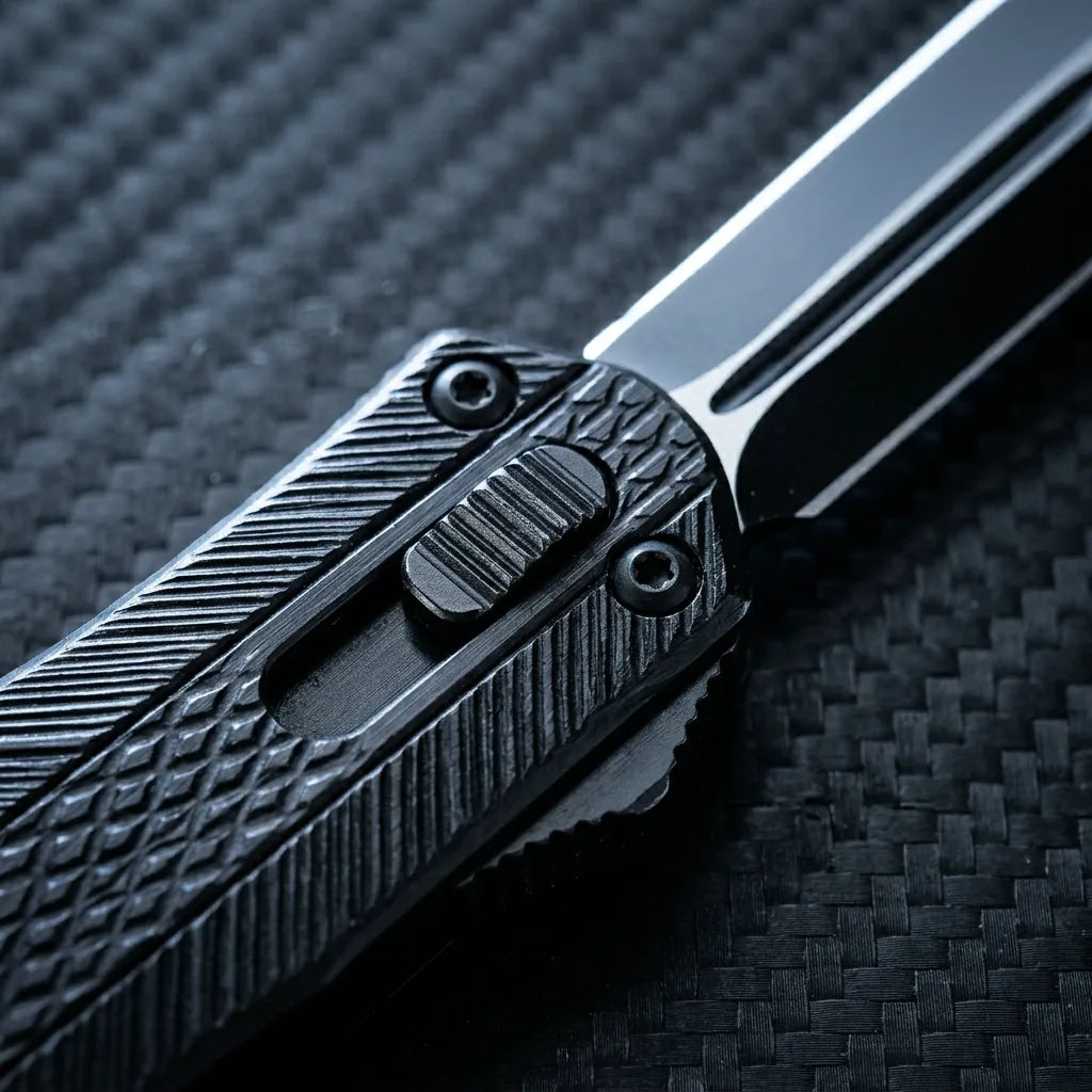 Spring Automatic Knife Green Collectible OTF Gift - 5559