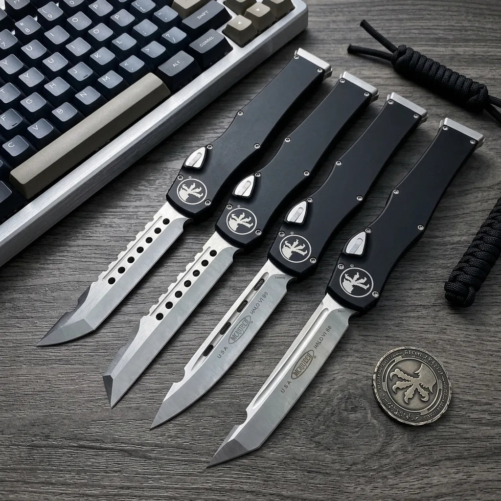 Spring Automatic Knife Halo Collectible OTF Gift - 6995
