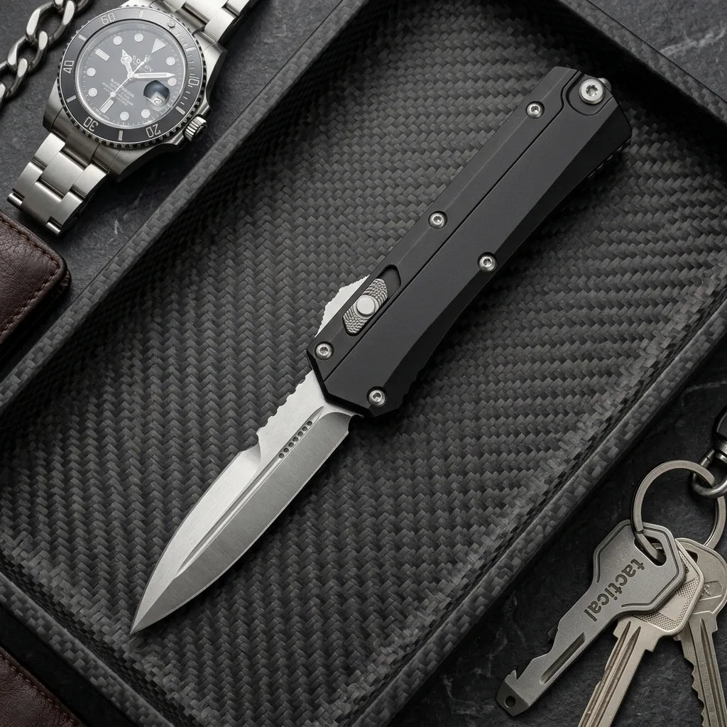 Spring Automatic Knife Micro Collectible OTF Gift - 5990