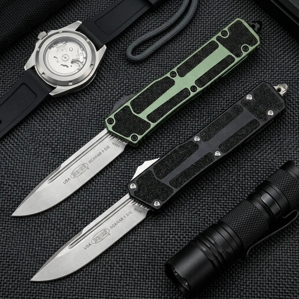 Spring Automatic Knife Micro Collectible OTF Gift - 5607