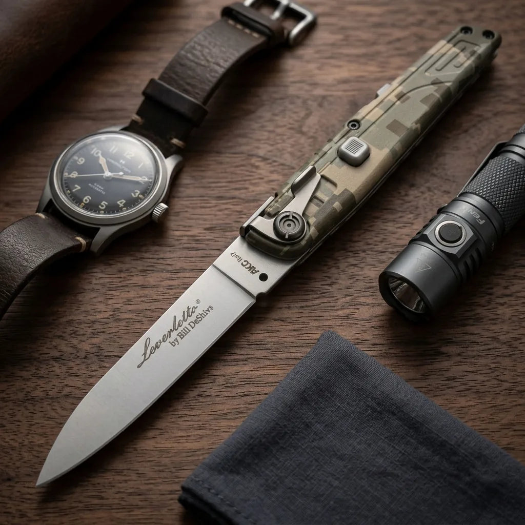 Spring Automatic Knife Jump Collectible OTF Gift - 5755