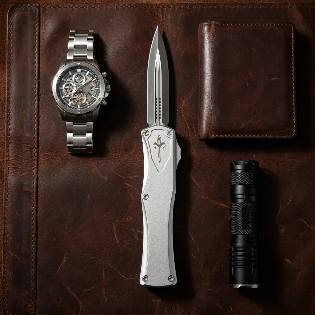 Spring Automatic Knife Micro Collectible OTF Gift - 5238