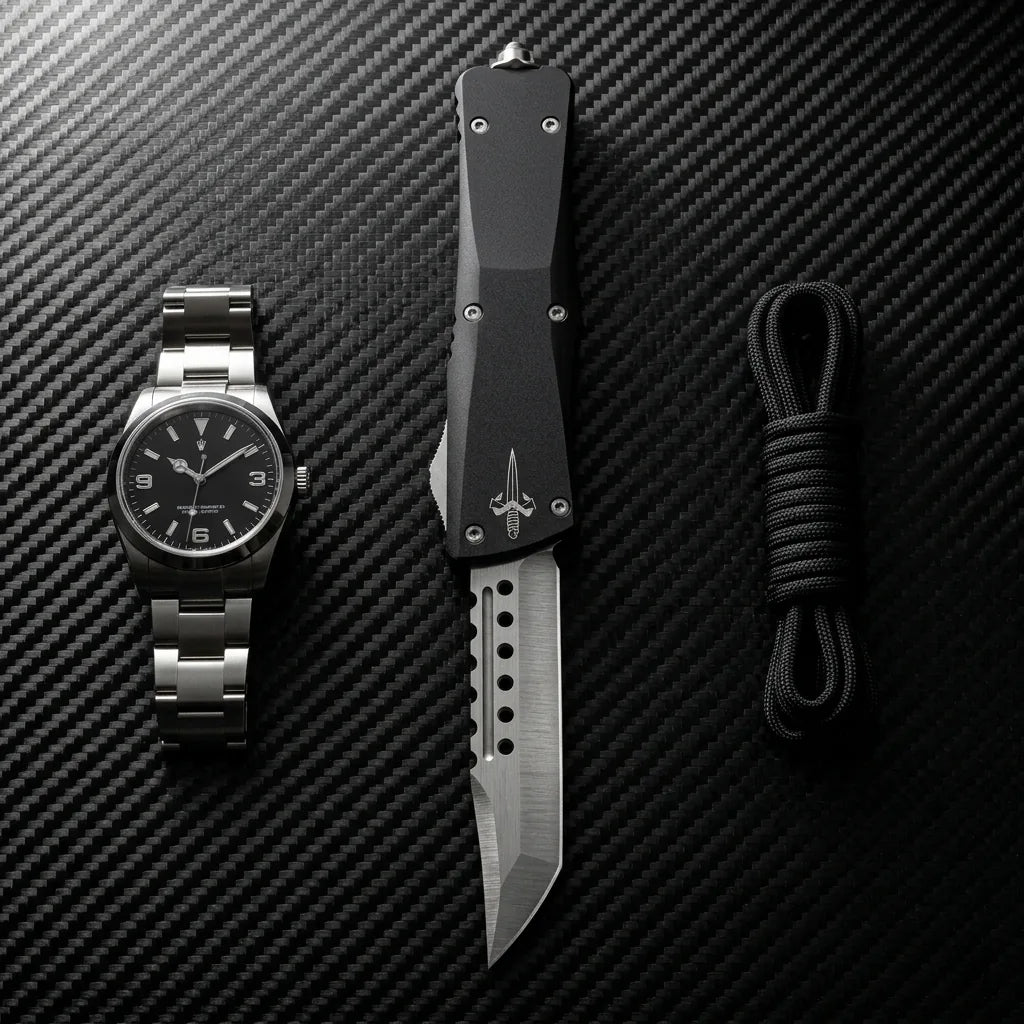 Spring Automatic Knife Micro Collectible OTF Gift - 4181