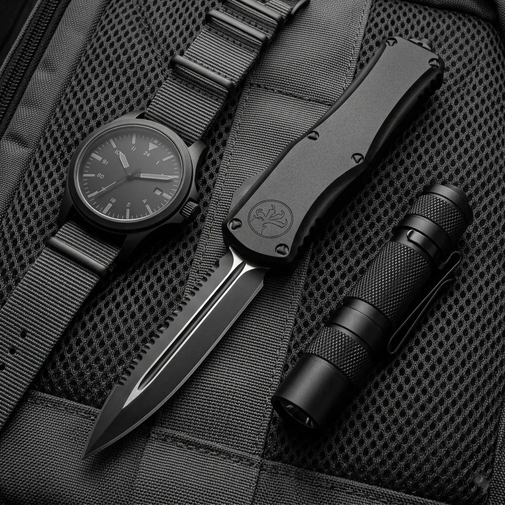 Spring Automatic Knife Micro Collectible OTF Gift - 6530