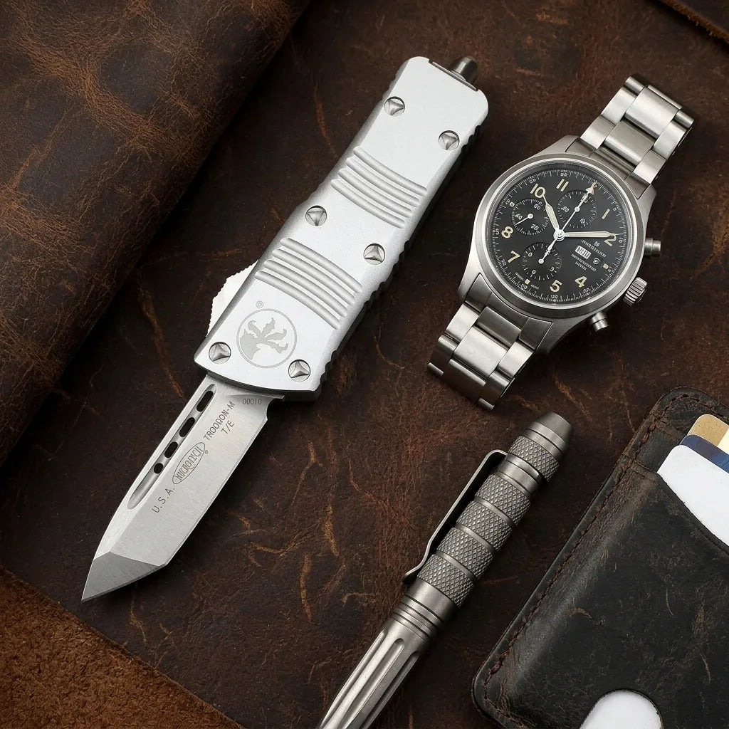 Spring Automatic Knife Micro Collectible OTF Gift - 5625