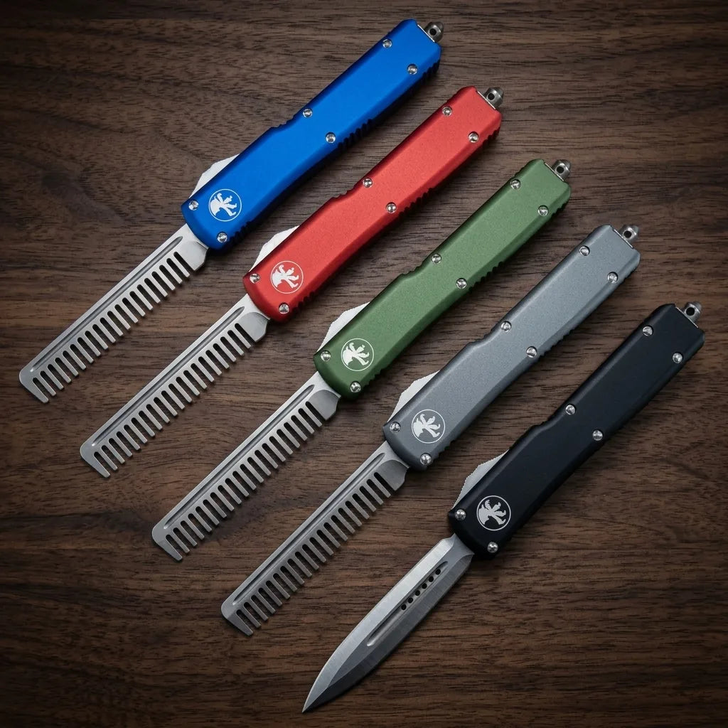 Spring Automatic Knife Micro Collectible OTF Gift - 6834