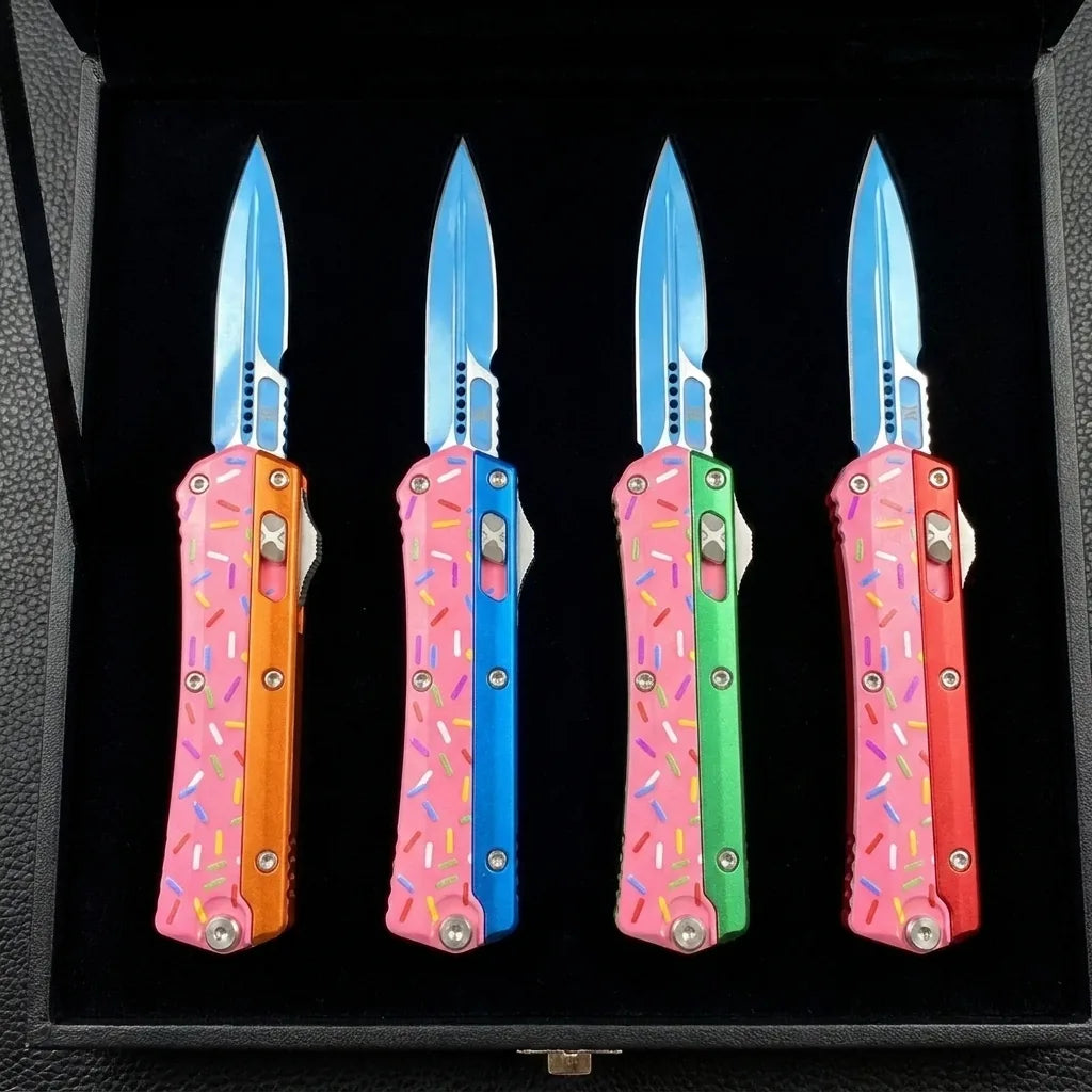 Spring Automatic Knife Mini Collectible OTF Gift - 6936