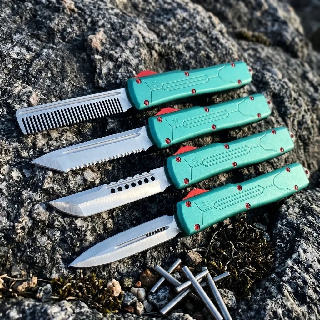 Spring Automatic Knife UT85 Collectible OTF Gift - 6498