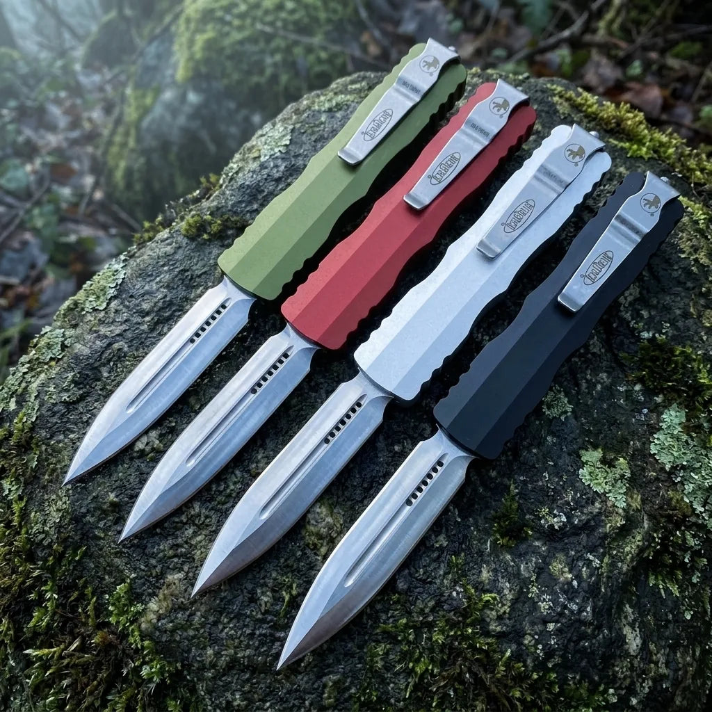 Spring Automatic Knife Ameri Collectible OTF Gift - 6366