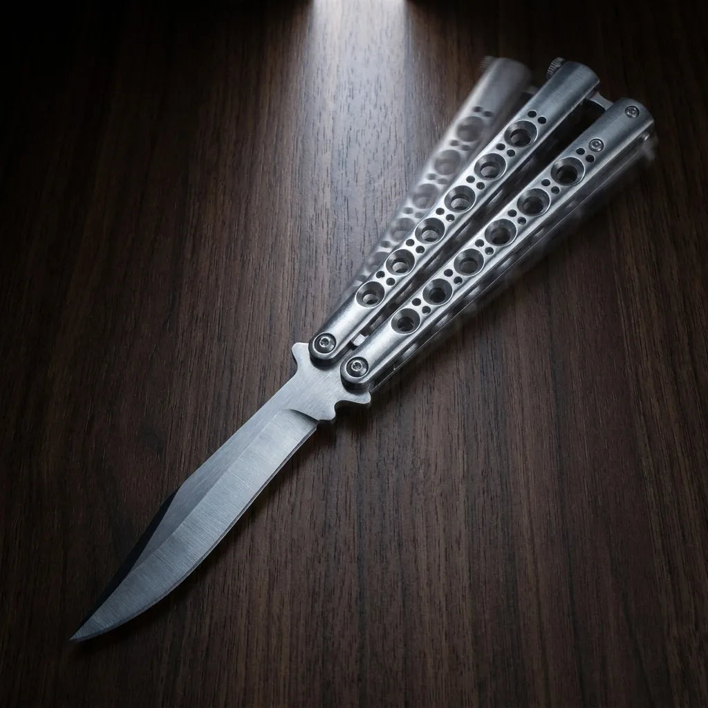 Balisong Butterfly Knife Thr Flip Trick Collectible - 6493