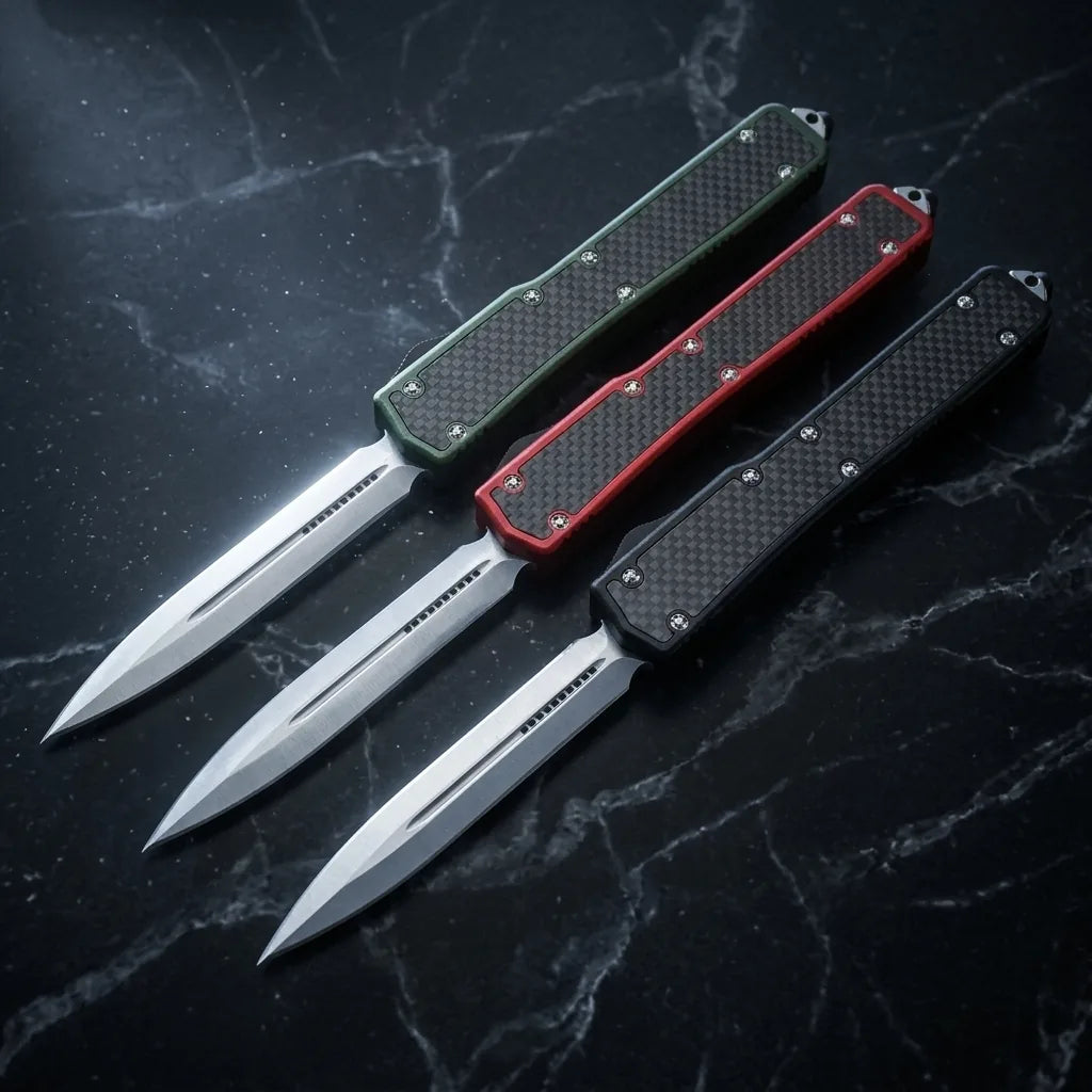 Spring Automatic Knife Micro Collectible OTF Gift - 4830