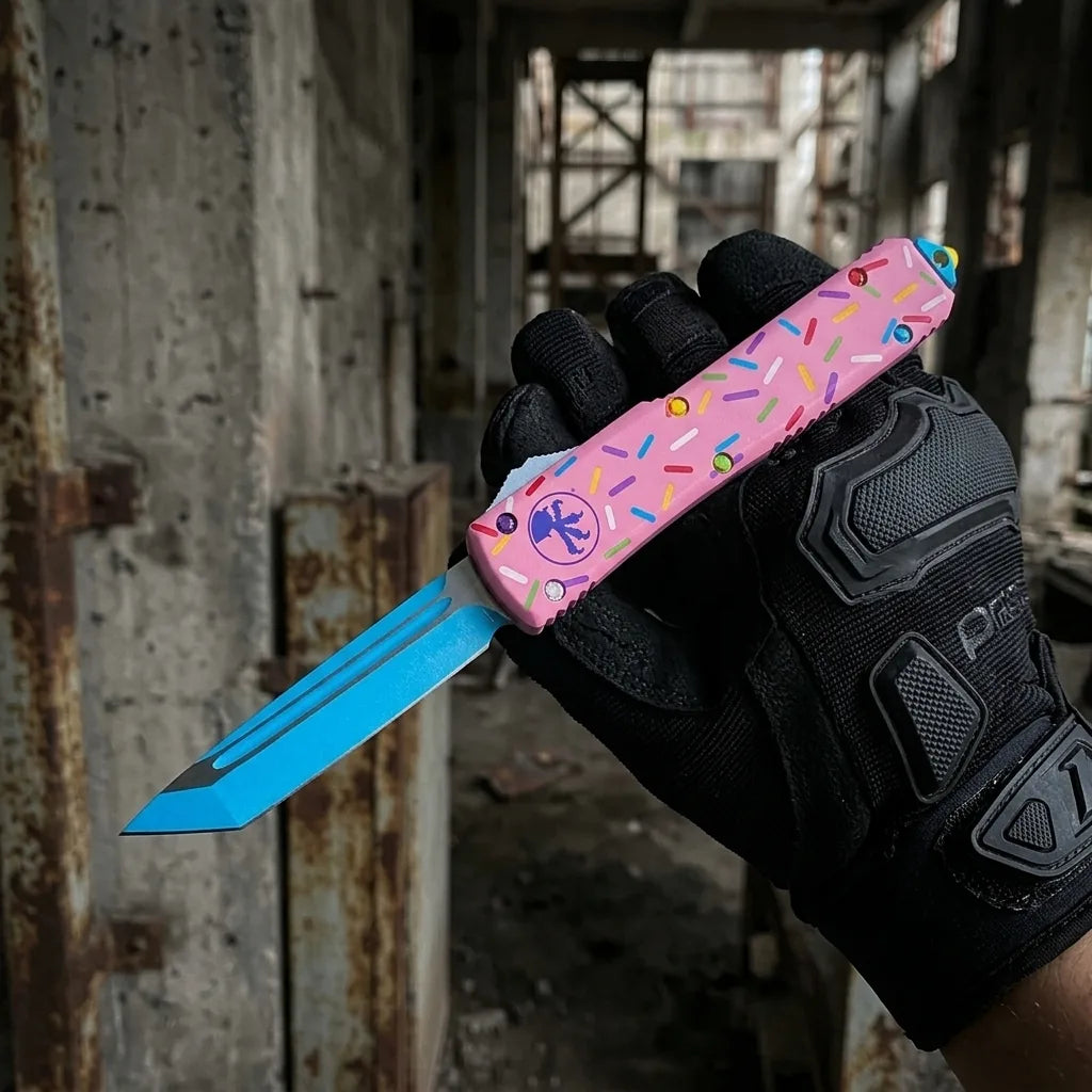 Spring Automatic Knife TU85 Collectible OTF Gift - 6040