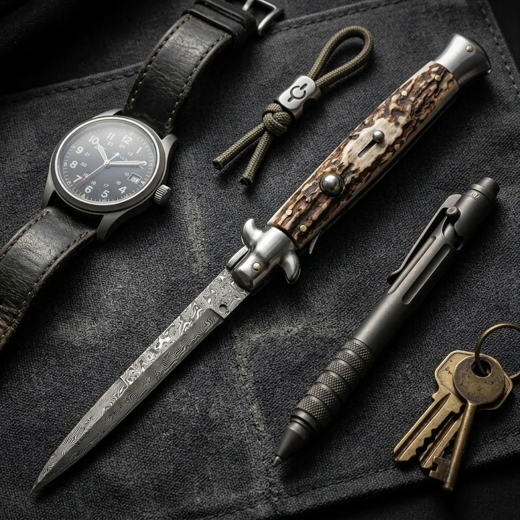 Spring Automatic Knife Damas Collectible OTF Gift - 5086