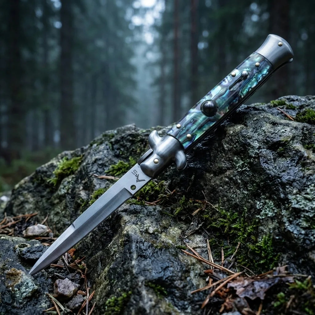 Spring Automatic Knife 9-inc Collectible OTF Gift - 4368