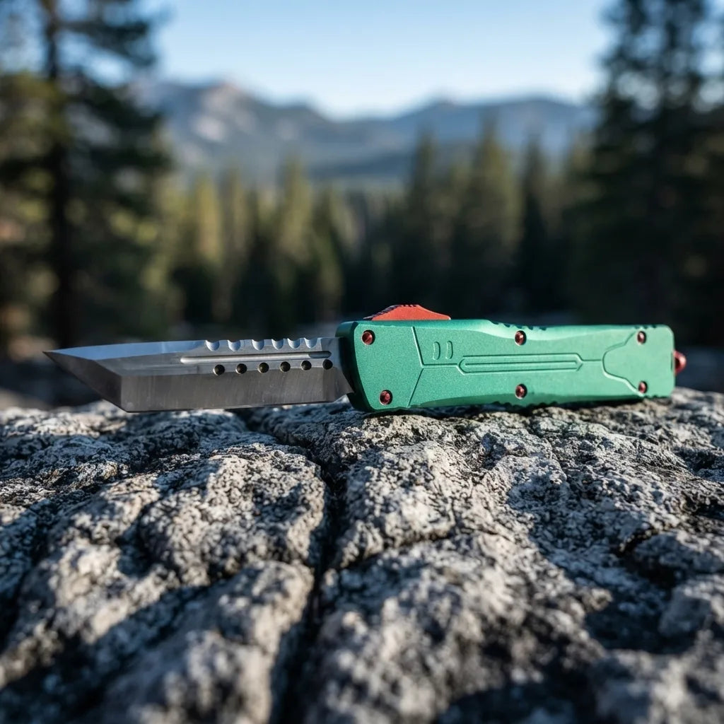 Spring Automatic Knife Ameri Collectible OTF Gift - 6494