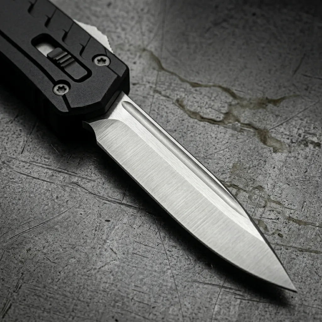 Spring Automatic Knife Micro Collectible OTF Gift - 6362